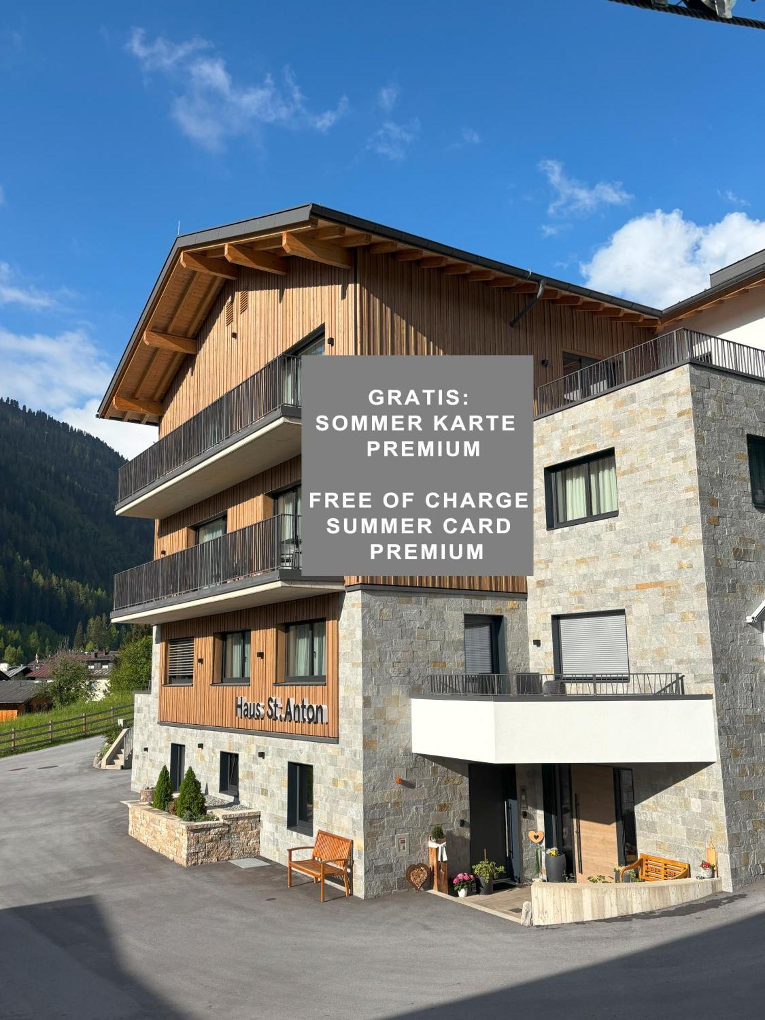 Haus St Anton - Incl Gratis Premium Sommerkarte Sankt Anton am Arlberg Esterno foto
